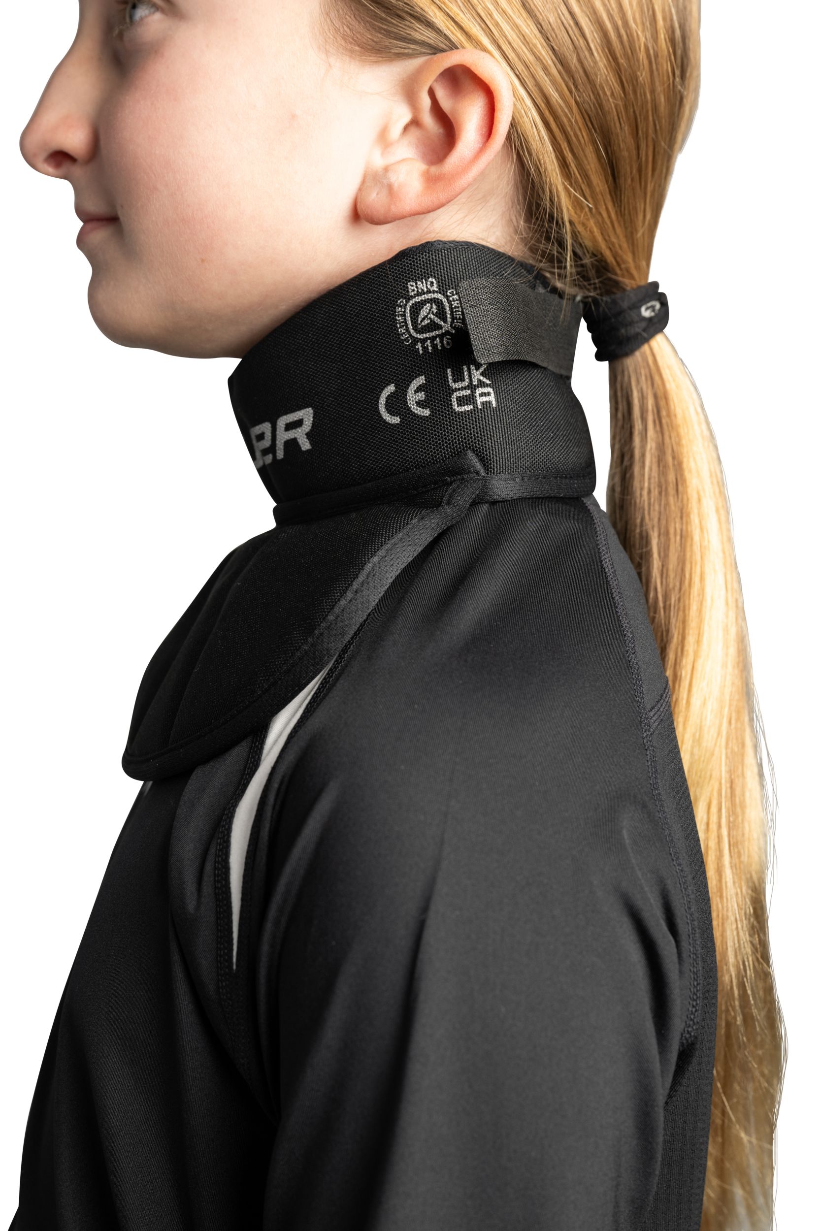 Bauer NLP8 Core Neck Guard Bib - Youth