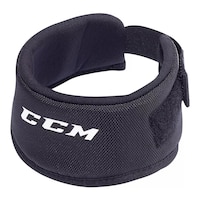 CCM 900 Senior Neck Guard Front_Three_Fourths_Angled_Left