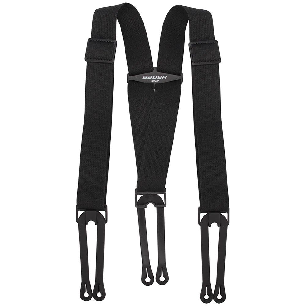 Bauer Senior Suspenders Front_Flat