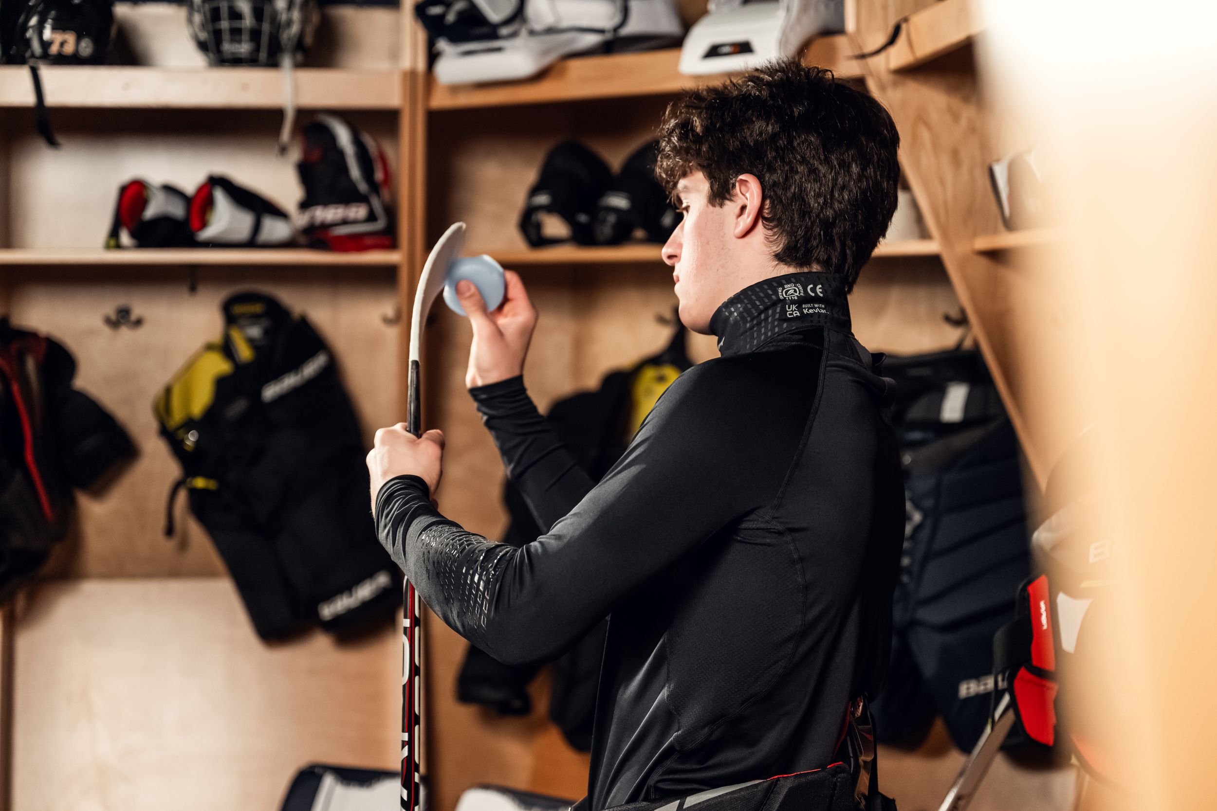 Bauer Long Sleeve Neck Protect Senior Base Layer