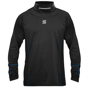 Sherwood Junior Hockey Neck Guard Long Sleeve Top