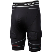 Sherwood Rekker Cut Compression Senior Jock Shorts Front_Three_Fourths_Angled_Left