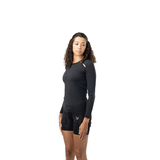 Bauer Women's Baselayer Long Sleeve Shirt Front_Three_Fourths_Angled_Left