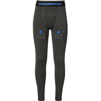 Sherwood Girls' Hat Trick Compression Jill Pants Front_Flat