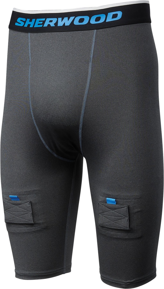 Sherwood Girls' Hat Trick Compression Jill Shorts