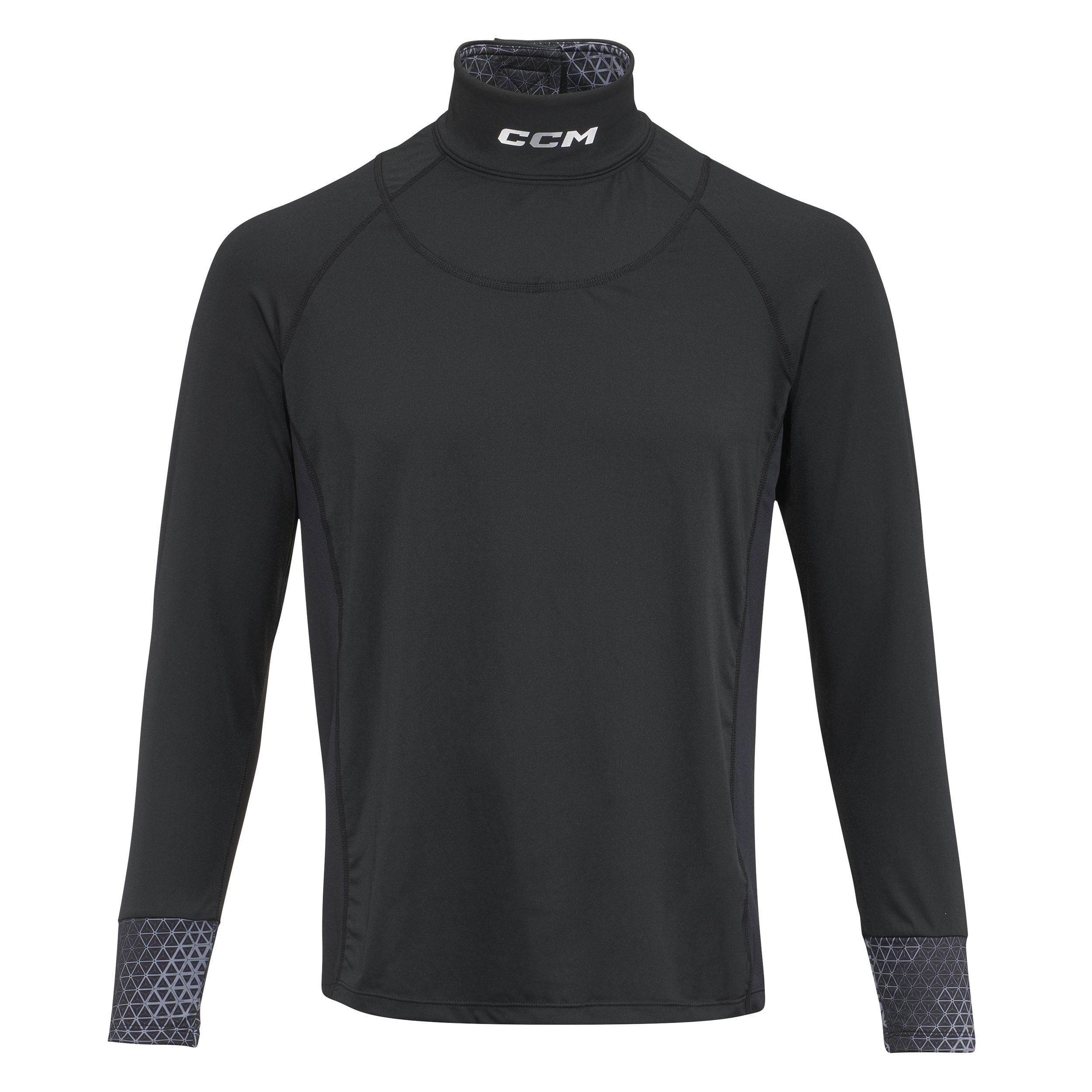 CCM Senior Long Sleeve Neck Guard with Cut Protection