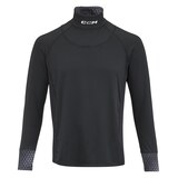 CCM Senior Long Sleeve Neck Guard with Cut Protection Front_Flat