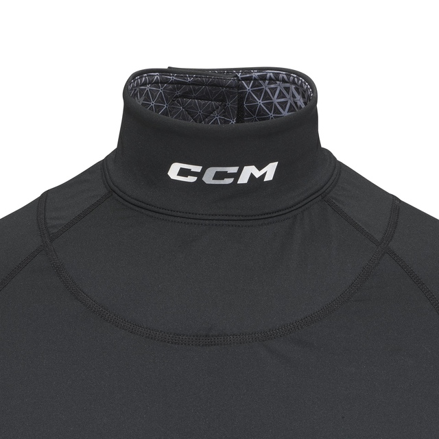CCM Youth Long Sleeve Neck Guard with Cut Protection