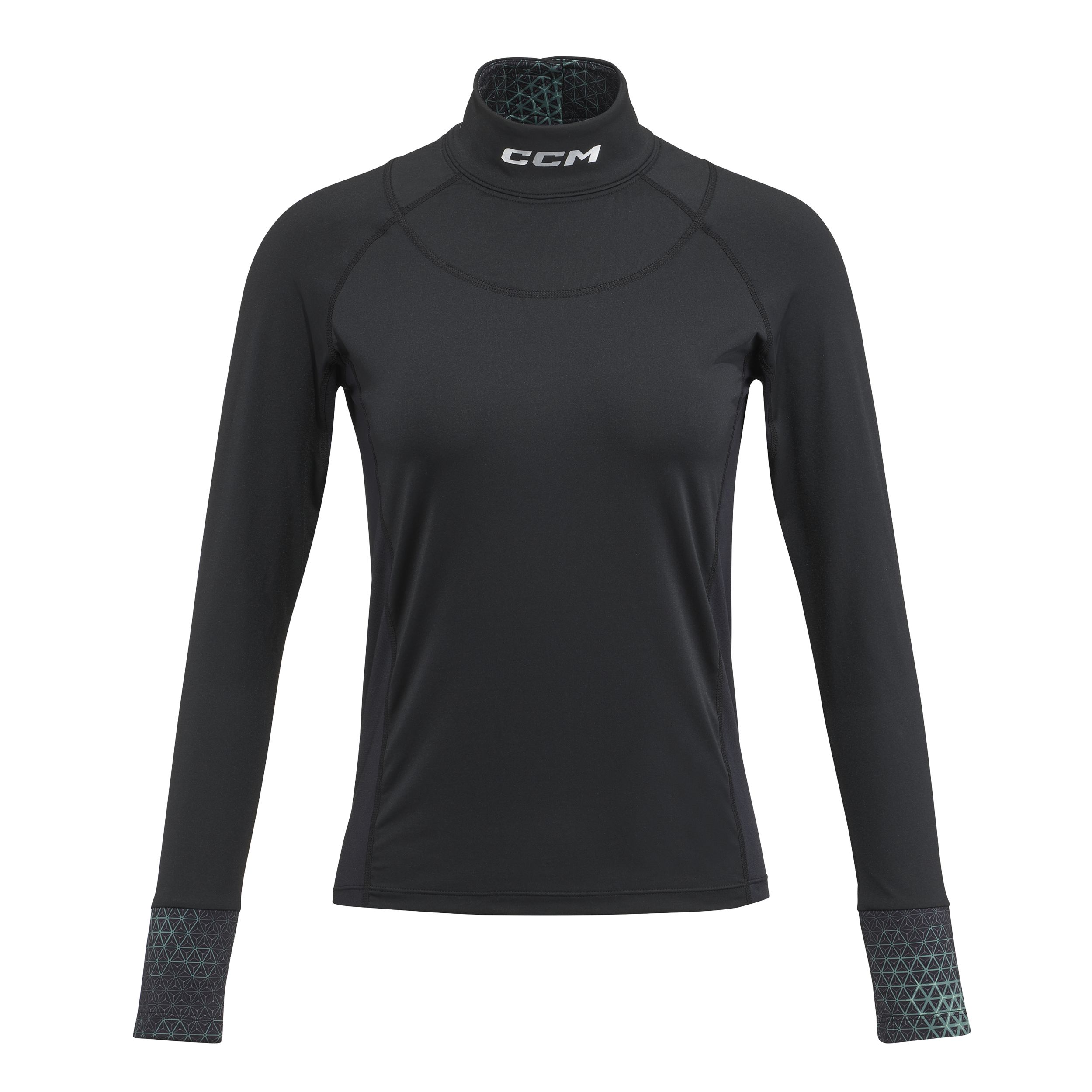 CCM Women's Long Sleeve Neck Guard with Cut Protection