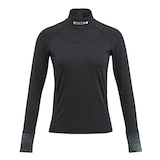 CCM Women's Long Sleeve Neck Guard with Cut Protection Front_Flat
