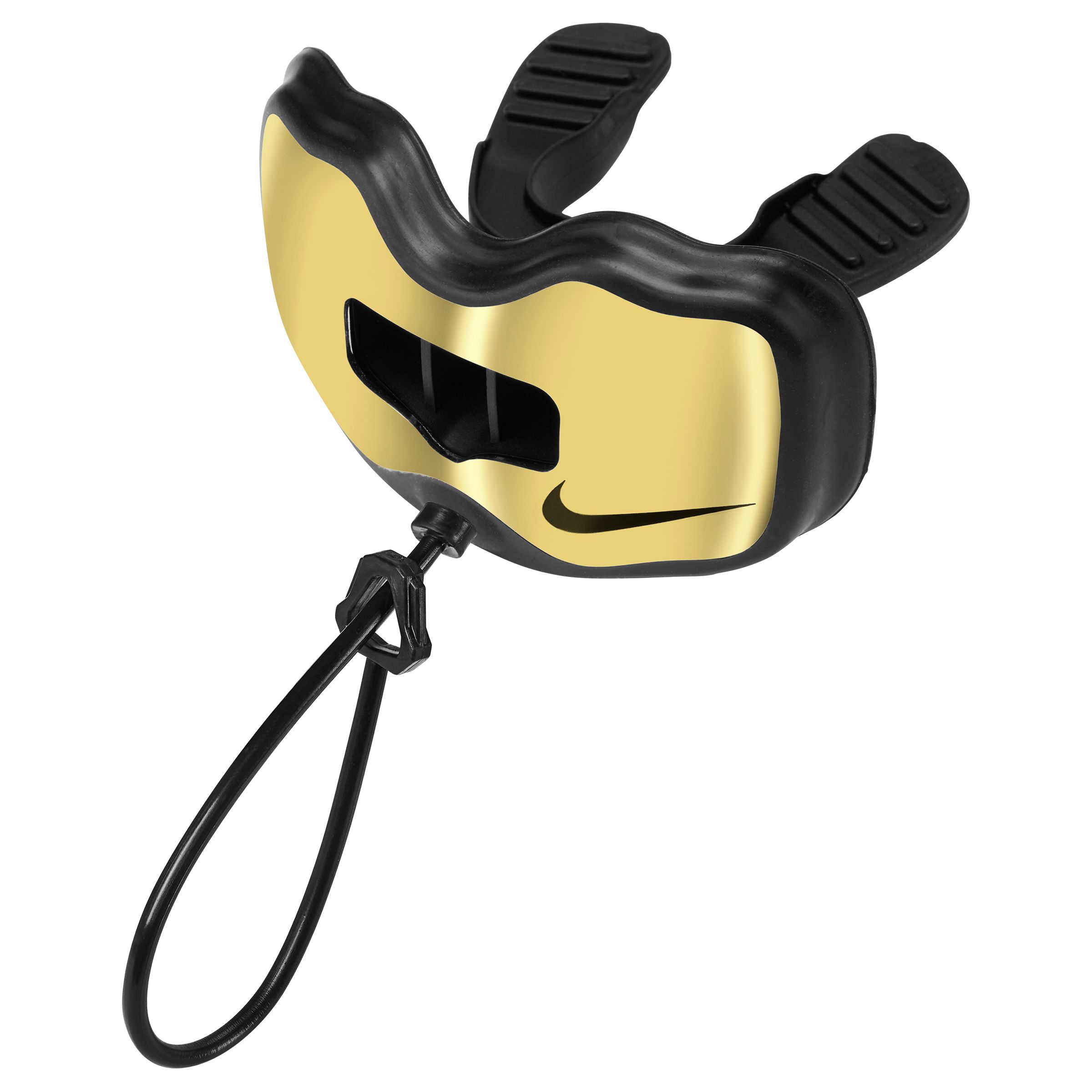 Nike Alpha Elite Lip Protector Adult Mouthguard Front_Angled_Left