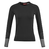 CCM Women's Wrist Protection Baselayer Long Sleeve Top Front_Flat
