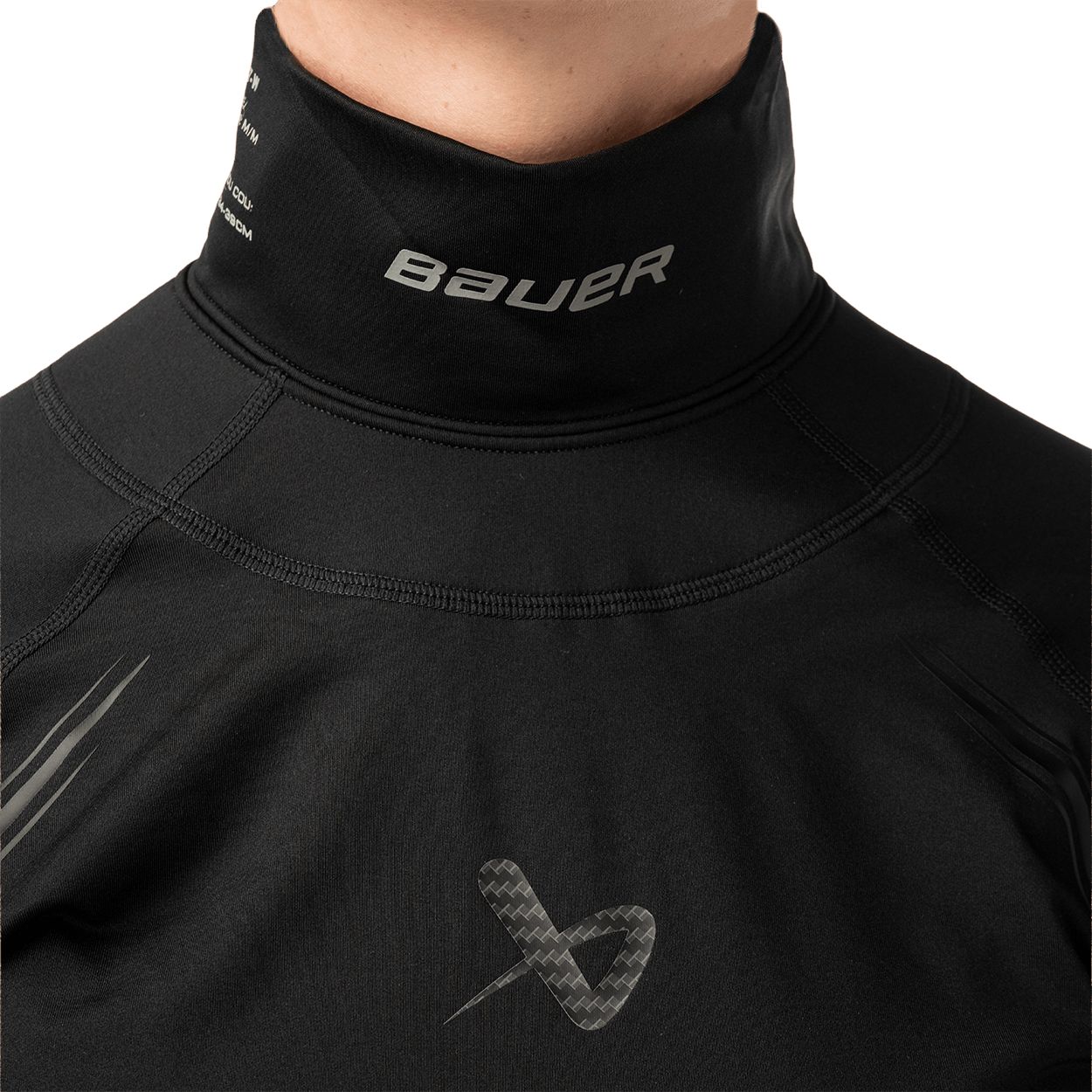 Bauer BodyGuard NeckWrist Longsleeve Womens Neck Guard Shirt