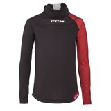 CCM Junior Hockey Baselayer Long Sleeve Shirt Front_Flat