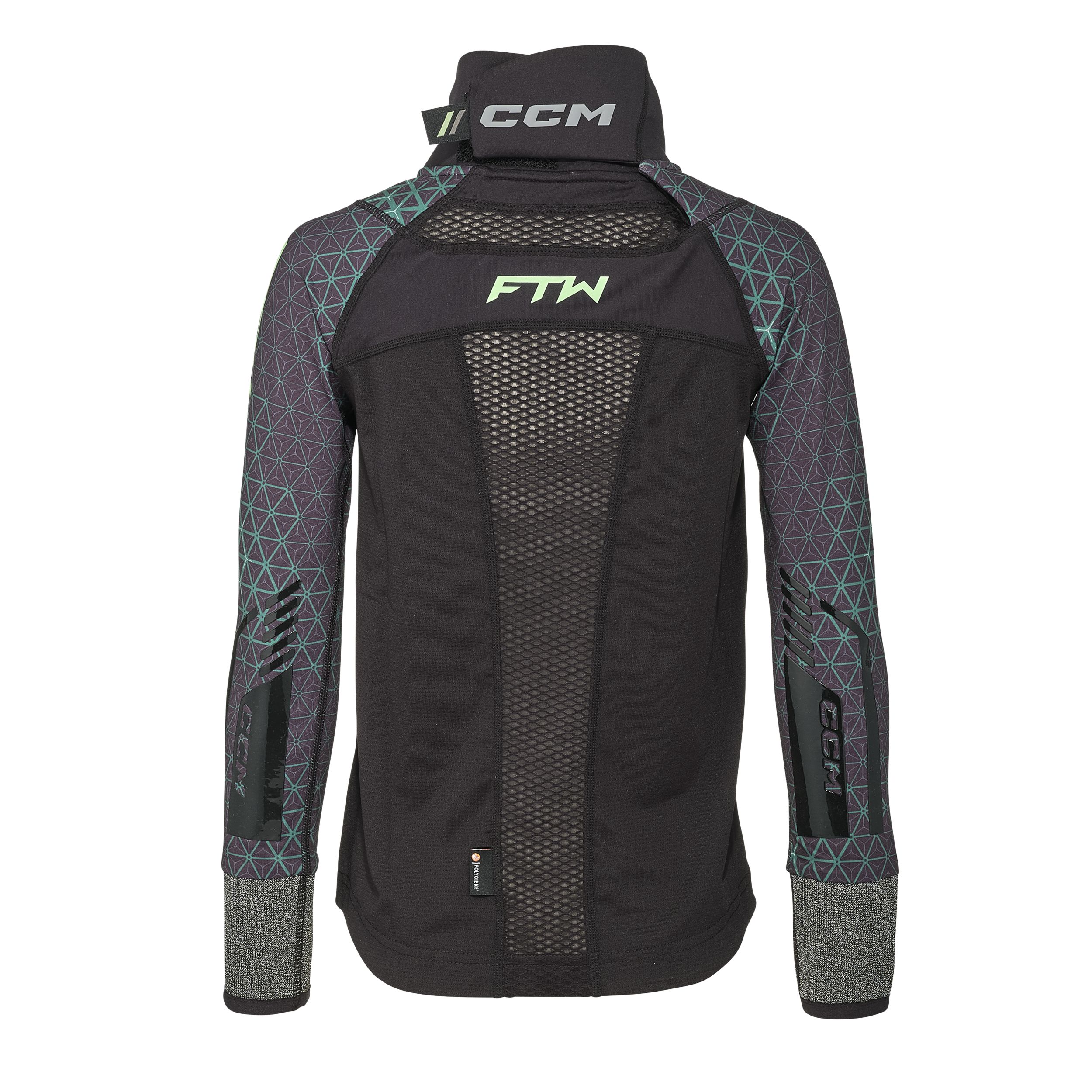 Youth CCM FTW Cut Prot Girls' Hockey Baselayer Long Sleeve Shirt