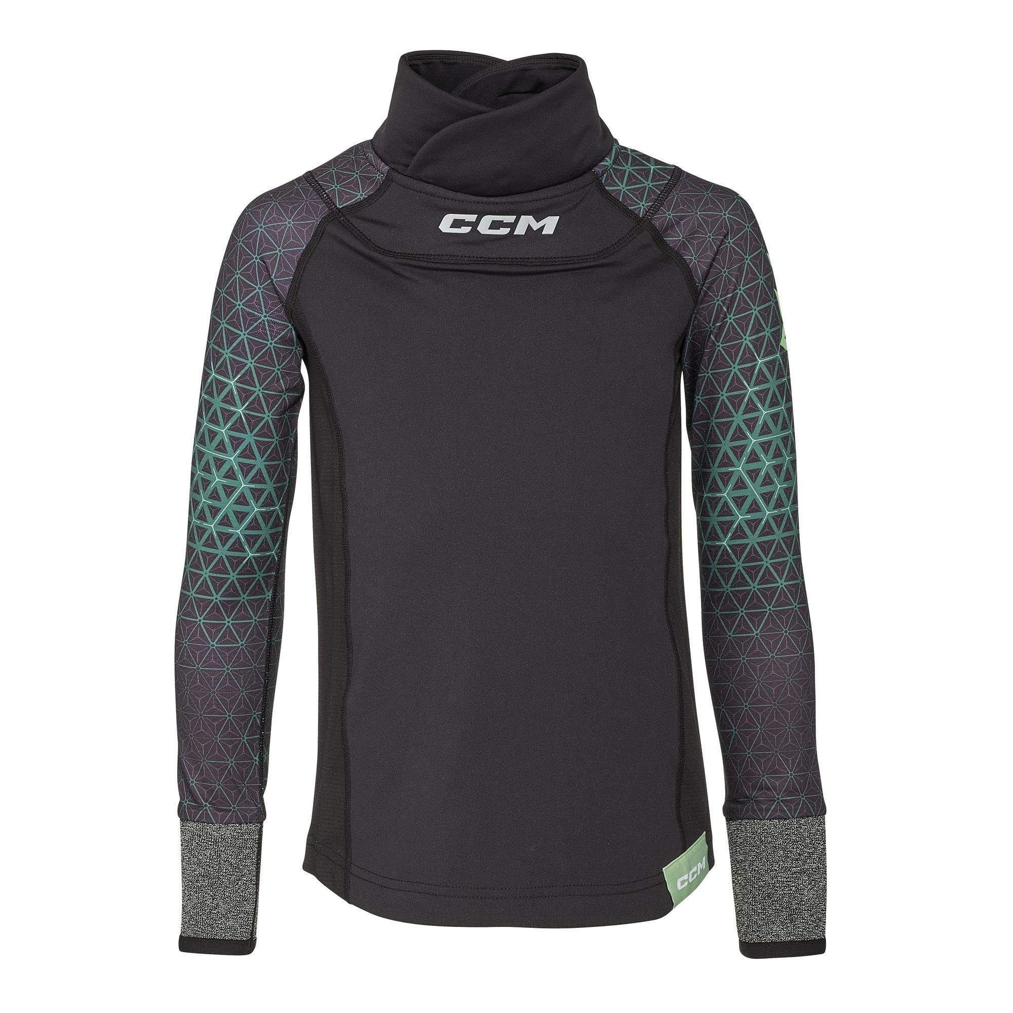 Youth CCM FTW Cut Prot Girls' Hockey Baselayer Long Sleeve Shirt