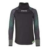 Youth CCM FTW Cut Prot Girls' Hockey Baselayer Long Sleeve Shirt Front_Flat