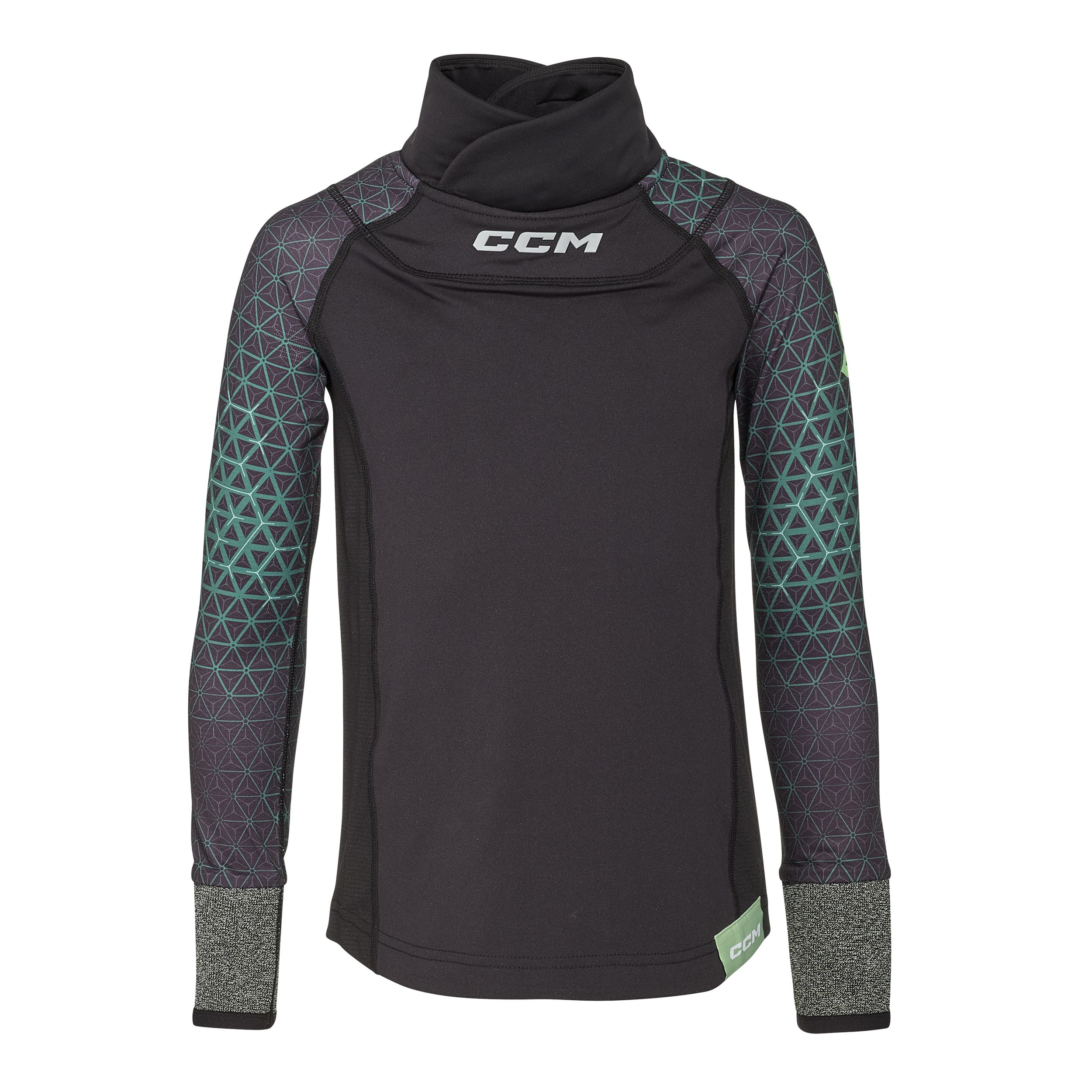 Youth CCM FTW Cut Prot Girls' Hockey Baselayer Long Sleeve Shirt