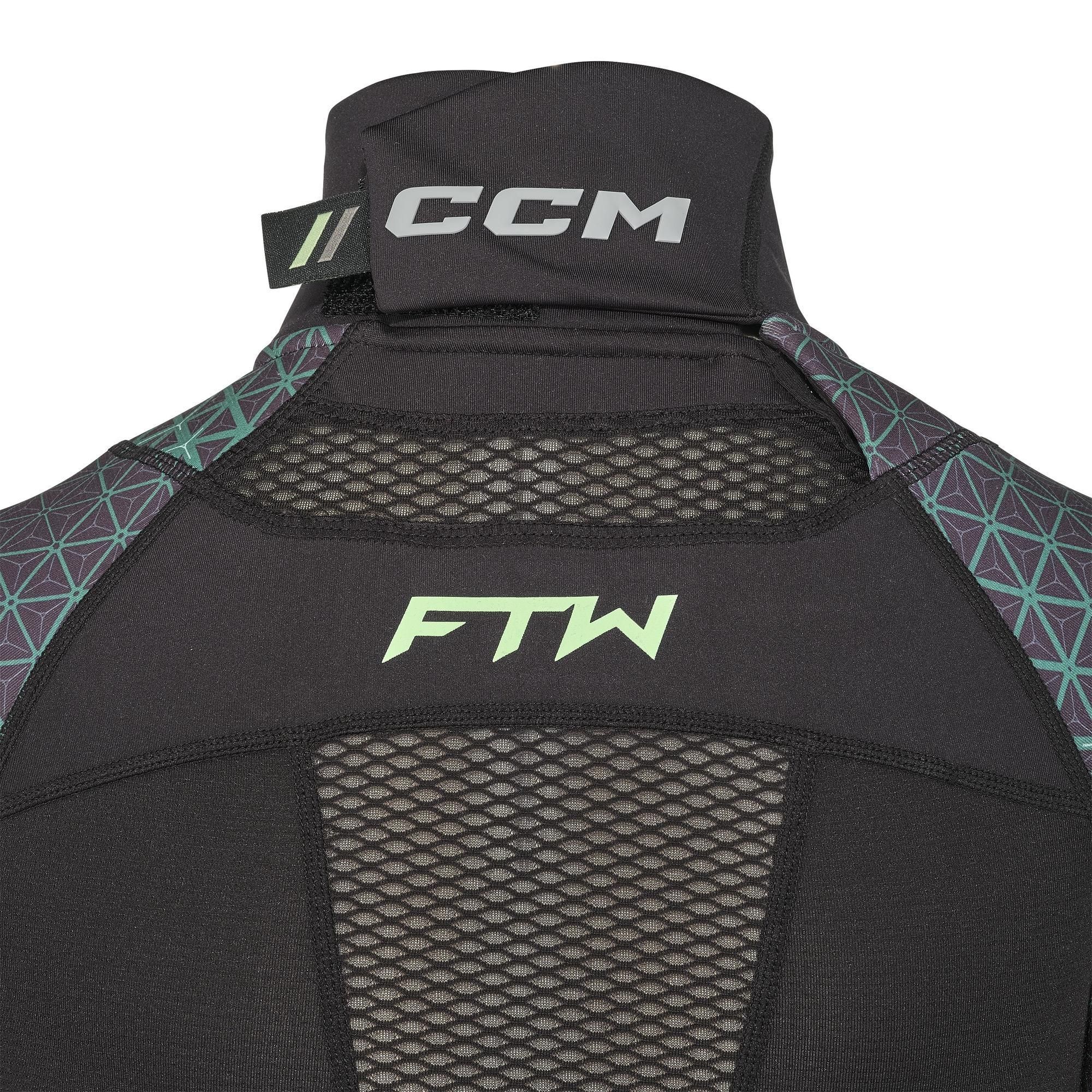 Youth CCM FTW Cut Prot Girls' Hockey Baselayer Long Sleeve Shirt