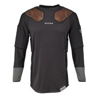 CCM Cut Protection Senior Goalie Baselayer Long Sleeve Shirt Front_Flat