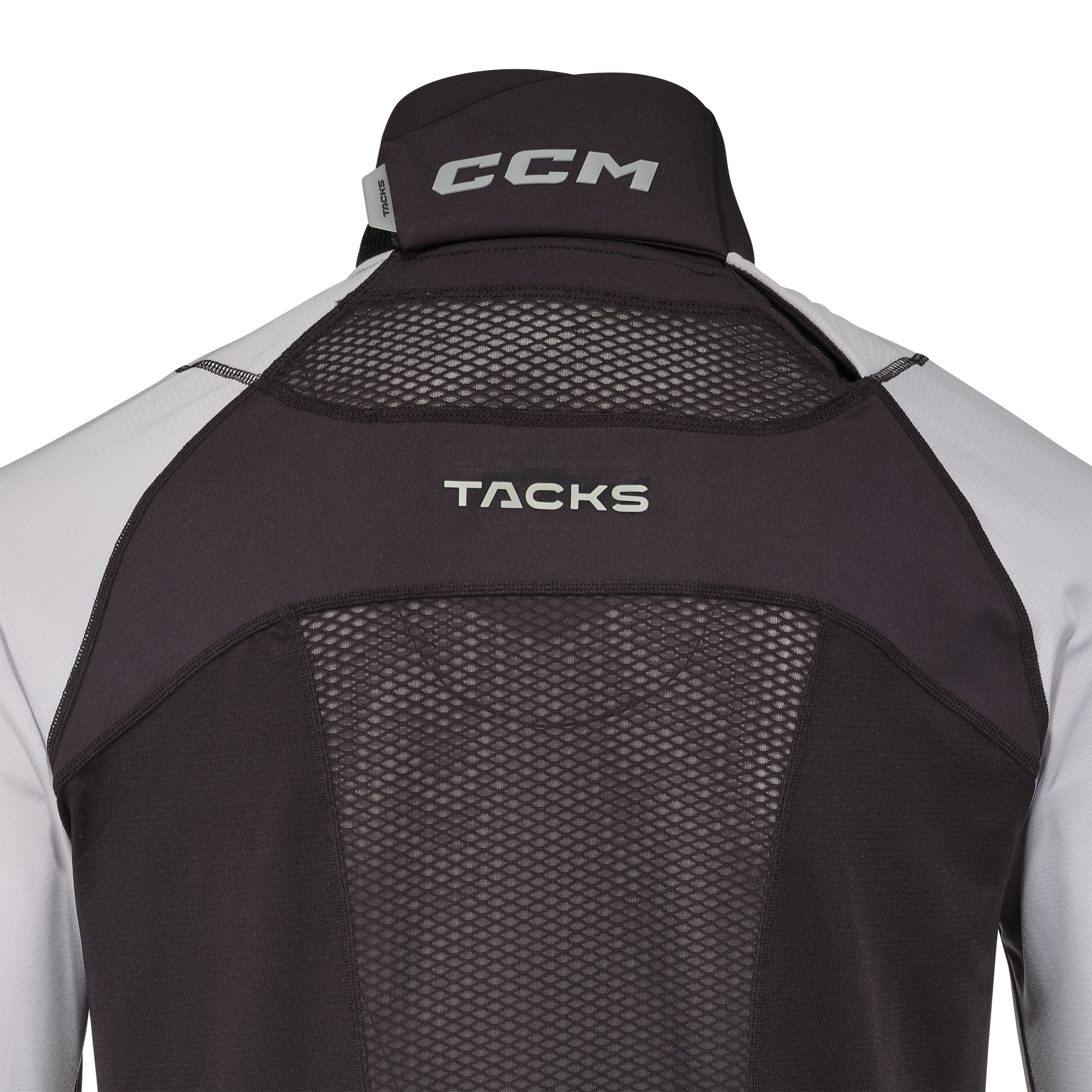 CCM Tacks Cut Prot Junior Hockey Baselayer Long Sleeve Shirt
