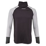 CCM Tacks Cut Prot Junior Hockey Baselayer Long Sleeve Shirt Front_Flat