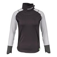 CCM FTW Cut Protection Women's Goalie Long Sleeve Shirt Front_Flat