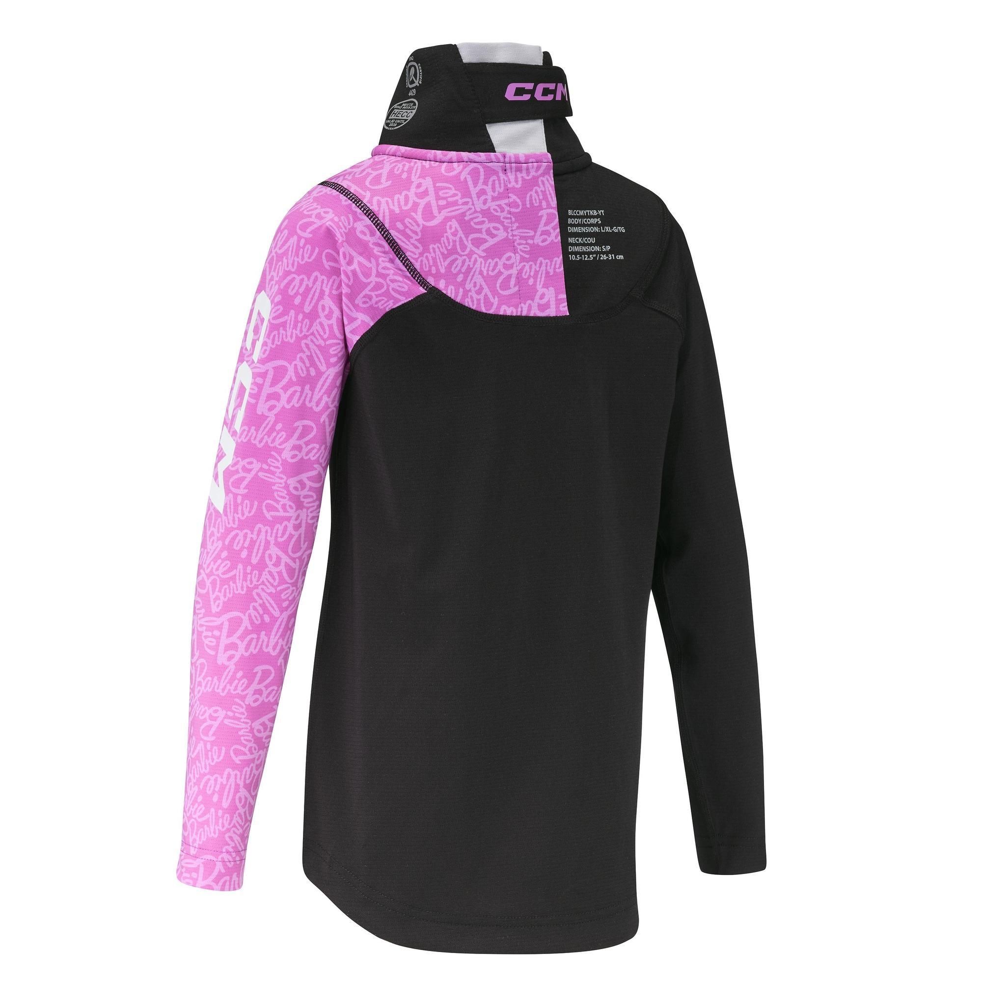 Youth CCM X Barbie Hockey Baselayer Kit