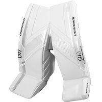 Warrior Ritual G6 Pro+ Goalie Pads Front_Angled_Left