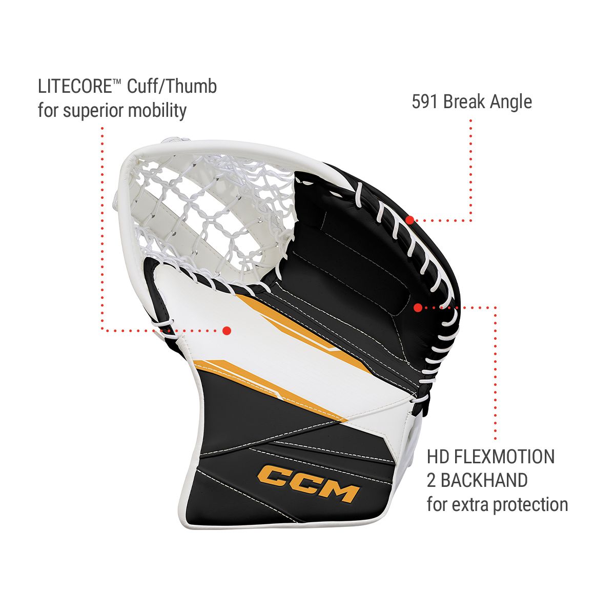 CCM Axis 2.9 Senior Catcher