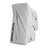 Bauer Vapor X5 Pro Senior Blocker Front_Three_Fourths_Angled_Left