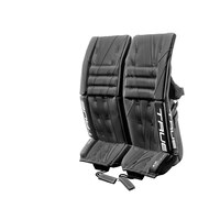 True Catalyst 7X3 Intermediate Goalie Pads Front_Angled_Left