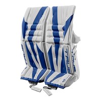 True Catalyst 7X3 Intermediate Goalie Pads Front_Angled_Left
