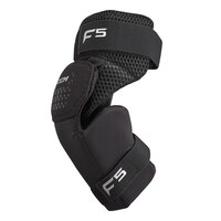CCM Axis F5 Senior Knee Guard Front_Angled_Left