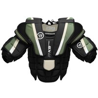 Warrior Ritual X5 Pro Intermediate Goalie Chest Protector Front_Flat