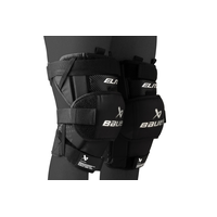 Bauer Elite Intermediate Goalie Knee Guard Front_Angled_Right