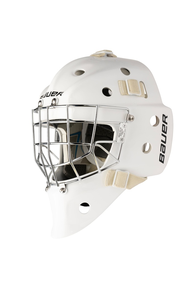 Bauer 940 Junior Goalie Mask Front_Angled_Left