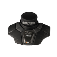 Bauer Pro Certified Junior Goalie Neck Guard Front_Flat