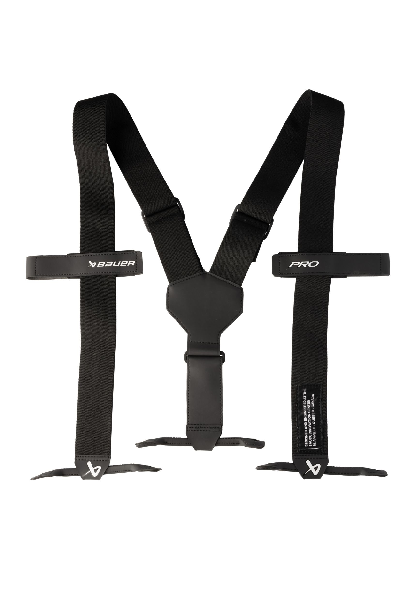 Bauer Senior Goalie Suspenders Front_Flat