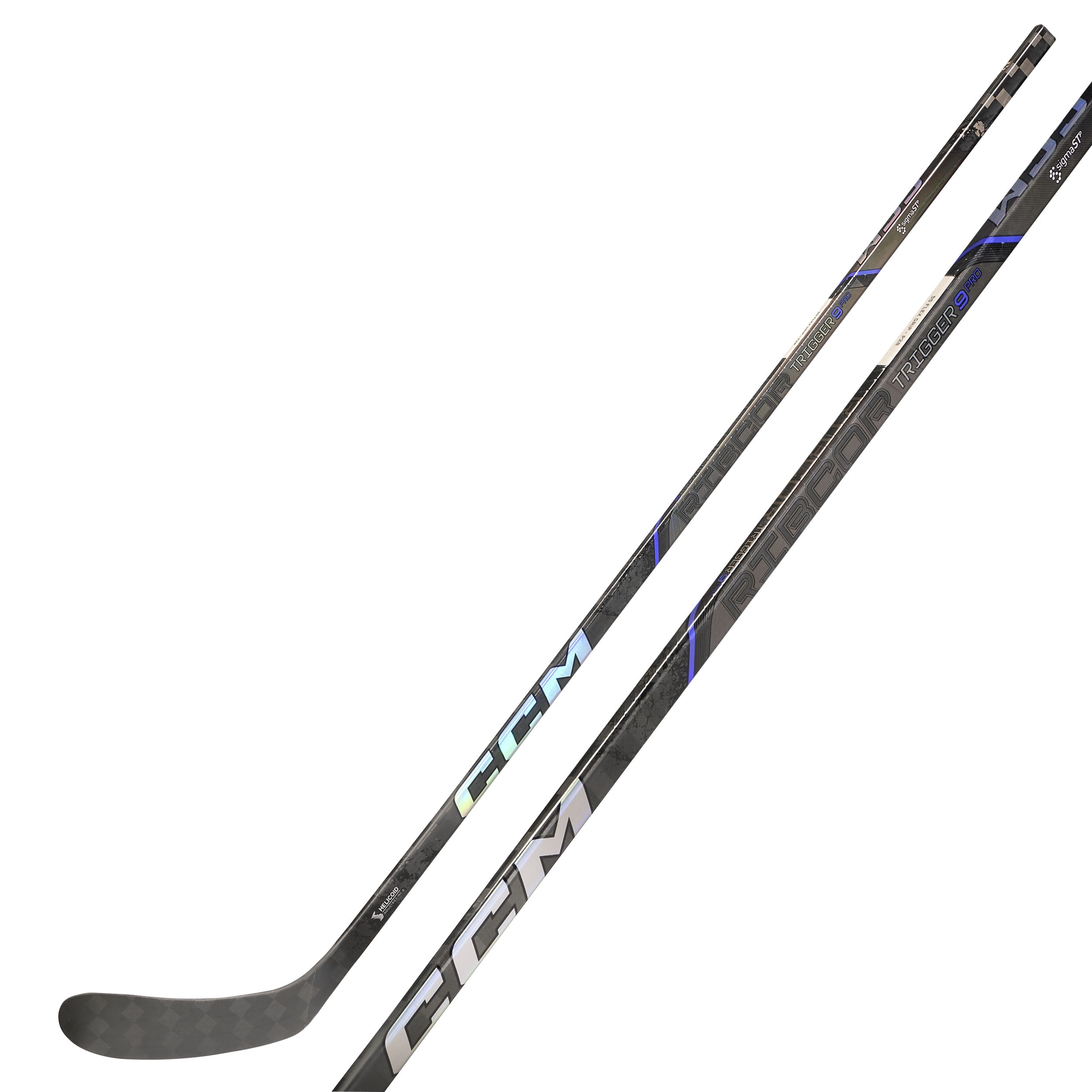 CCM Ribcor Trigger 6 Pro Grip Senior Hockey Stick, Carbon Fiber, Low Kick