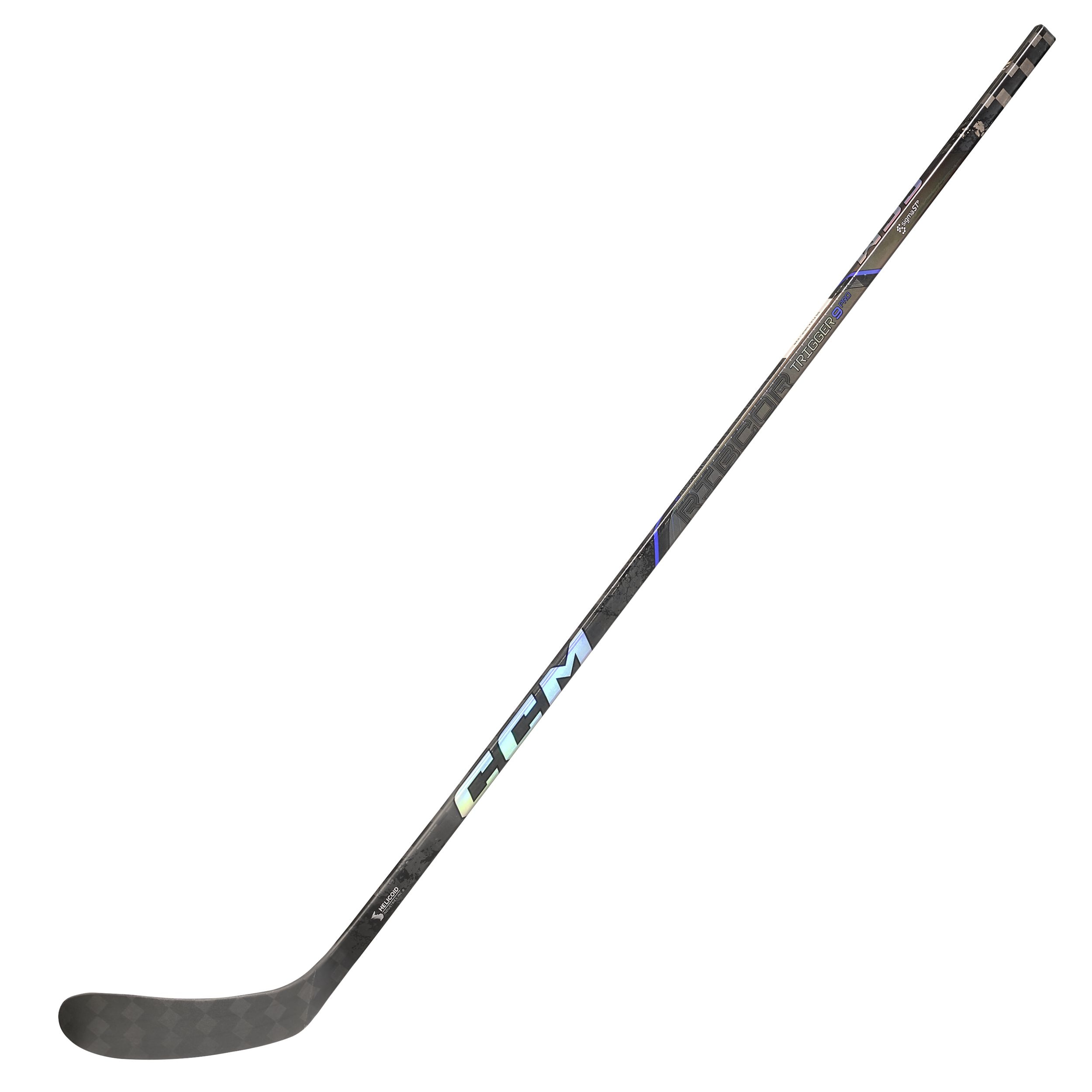 CCM Ribcor Trigger 6 Pro Grip Senior Hockey Stick, Carbon Fiber, Low Kick