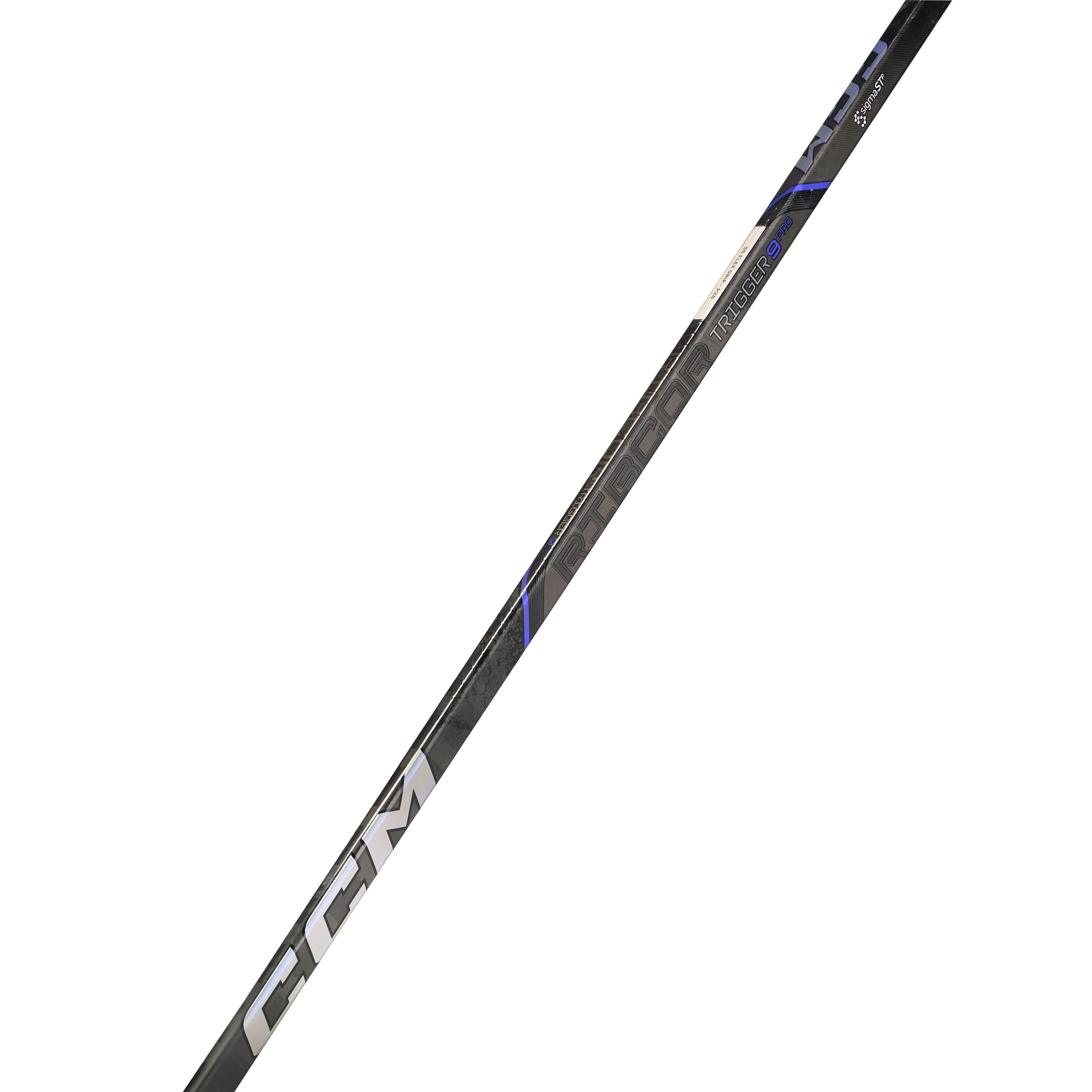 CCM Ribcor Trigger 6 Pro Grip Senior Hockey Stick, Carbon Fiber, Low Kick