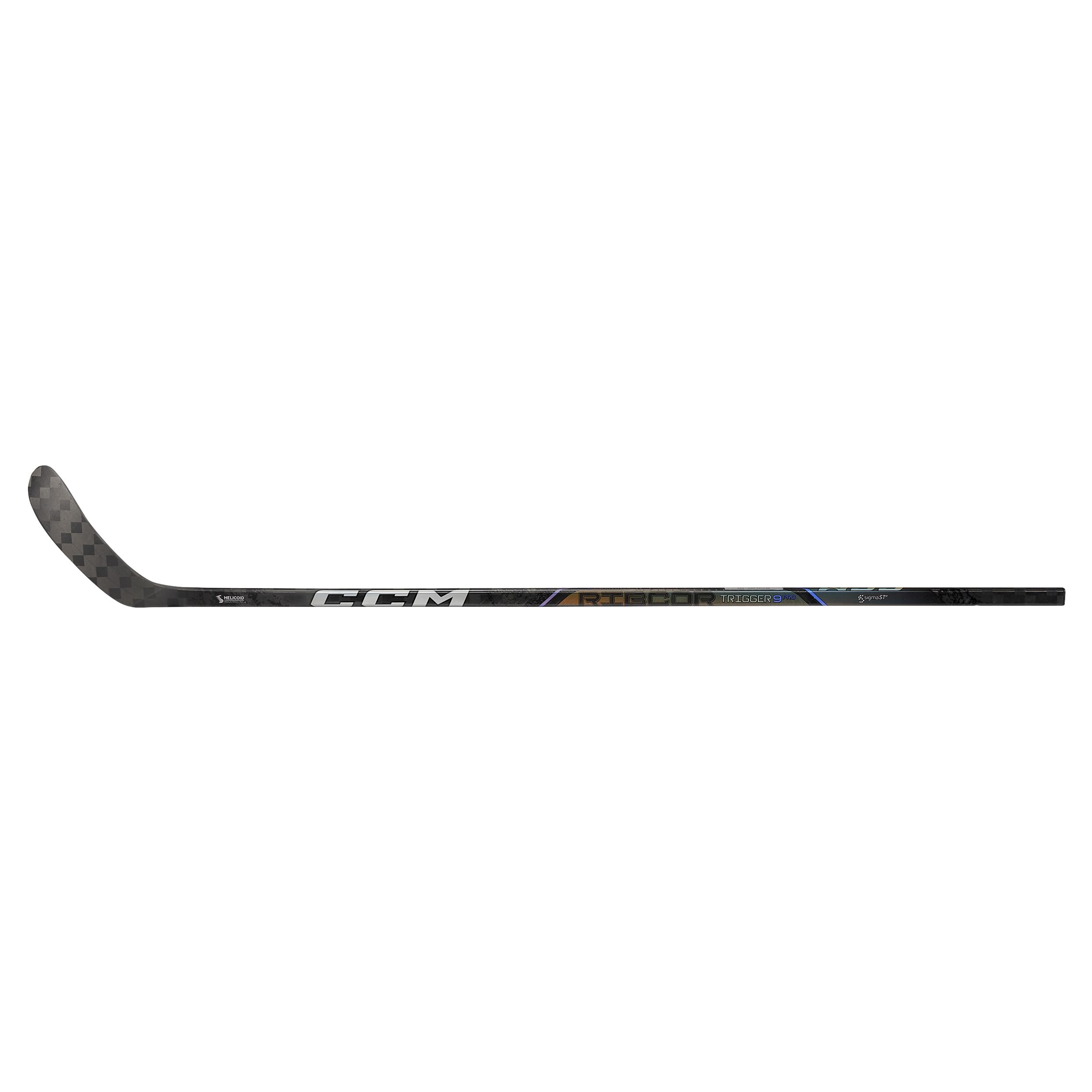 CCM Ribcor Trigger 6 Pro Grip Senior Hockey Stick, Carbon Fiber, Low Kick