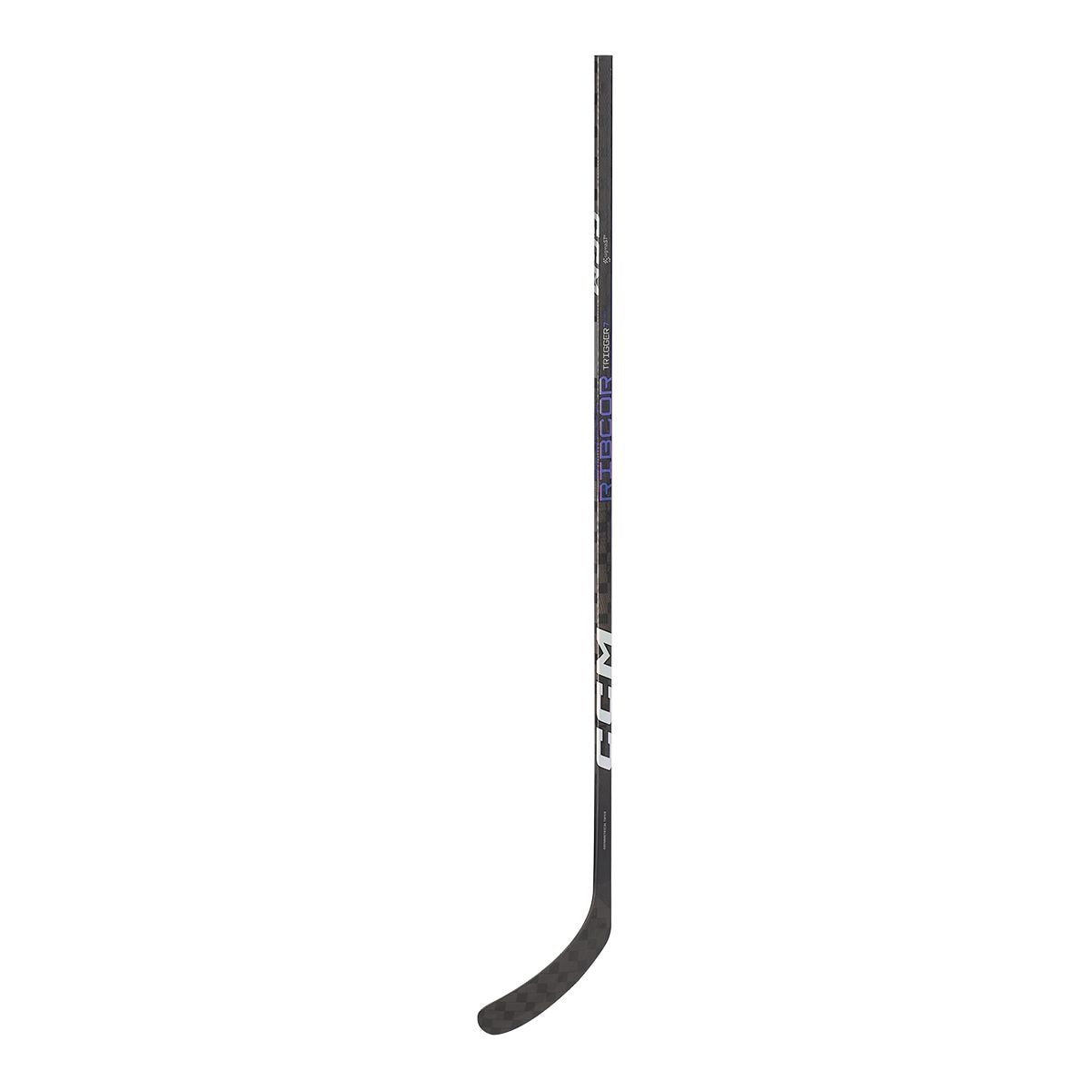 CCM Ribcor Trigger 7 Pro Grip Senior Hockey Stick, Carbon Fiber, Low Kick