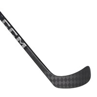 CCM Jetspeed FT6 Grip Senior Hockey Stick, Carbon Fiber, Hybrid Kick CloseUp