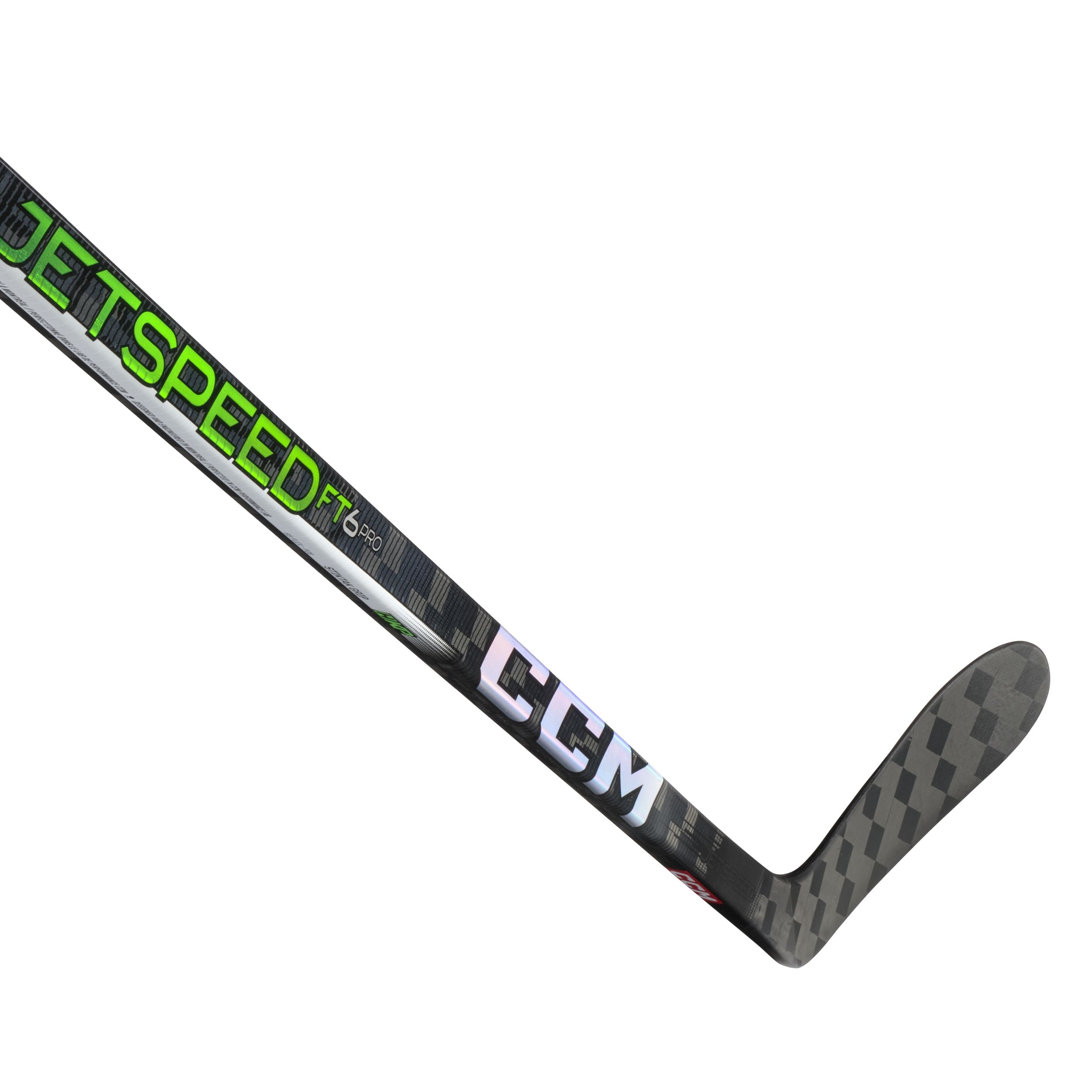 CCM Jetspeed Ft6 Pro Green Grip Senior Hockey Stick