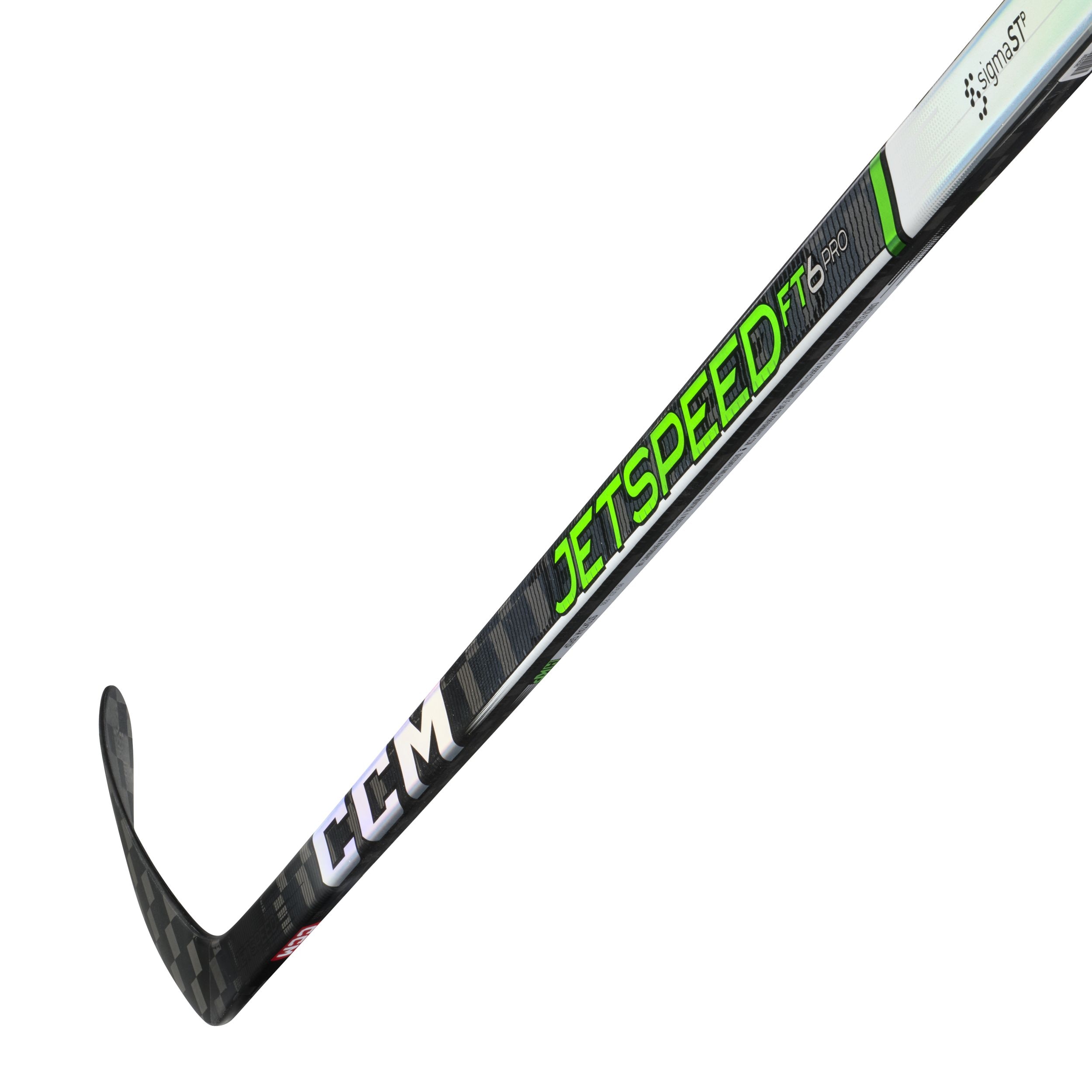CCM Jetspeed Ft6 Pro Green Grip Senior Hockey Stick