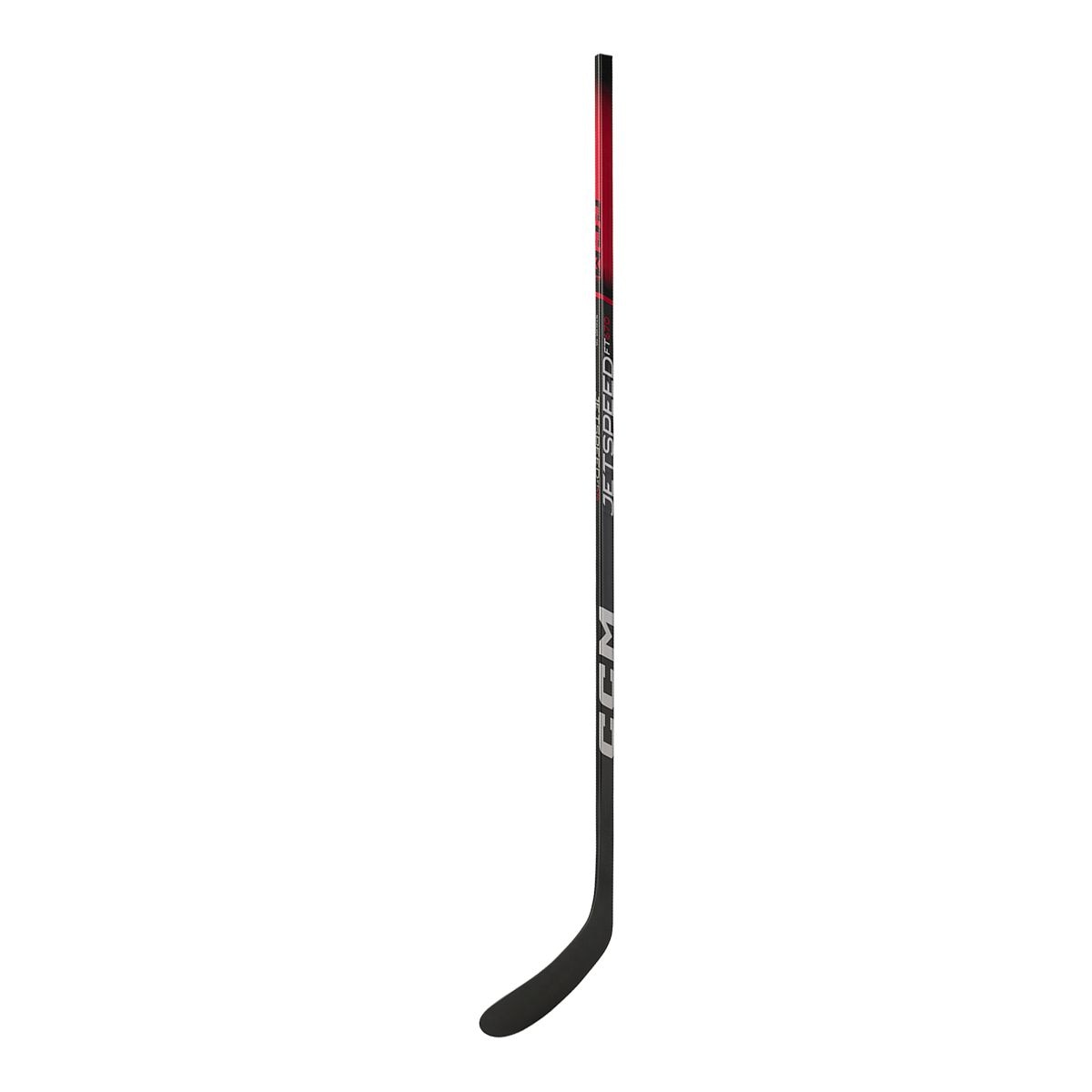 CCM JetSpeed FT6 Team Grip Senior Hockey Stick, Carbon Fiber, Hybrid Kick