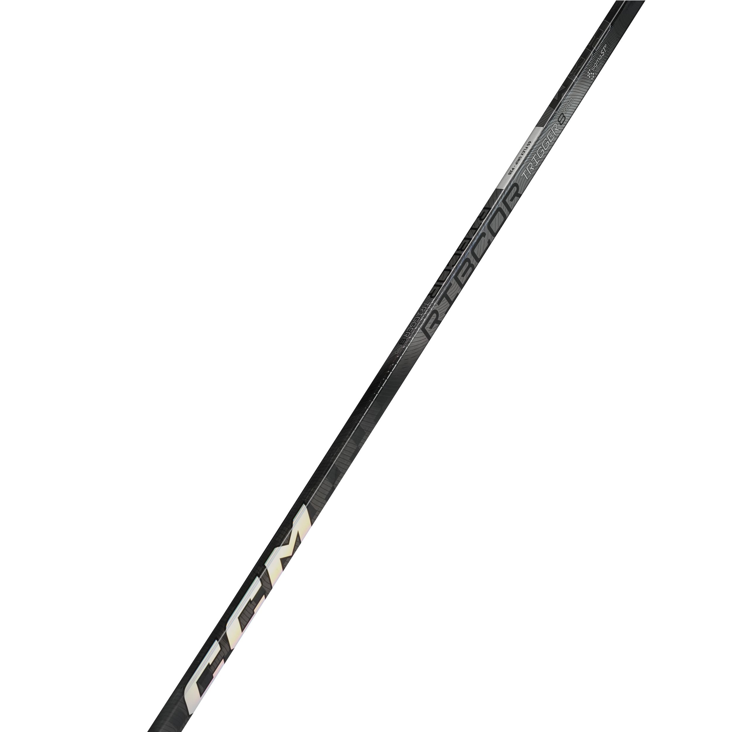 CCM Ribcor Trigger 8 Pro Chrome Senior Hockey Stick