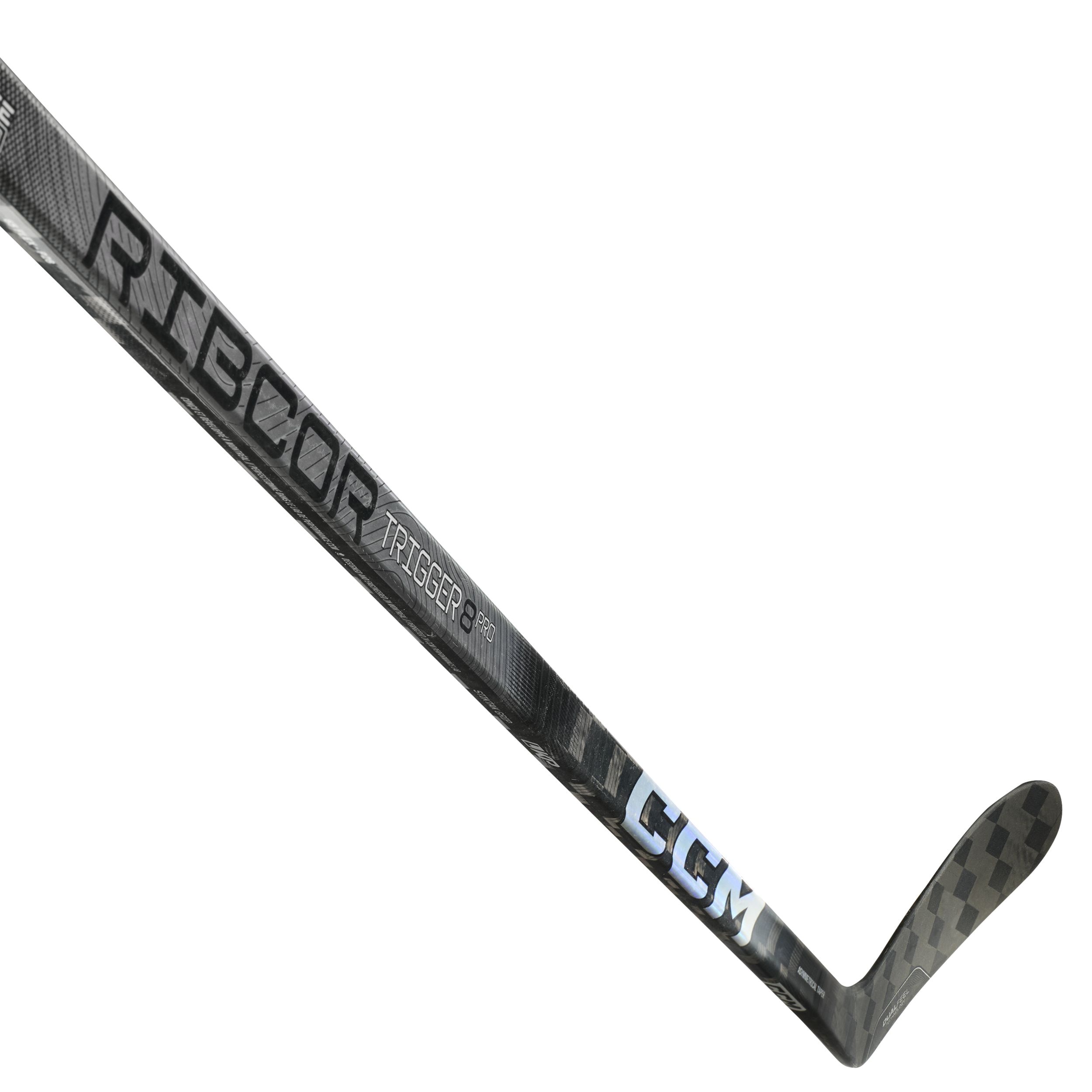 CCM Ribcor Trigger 8 Pro Chrome Senior Hockey Stick